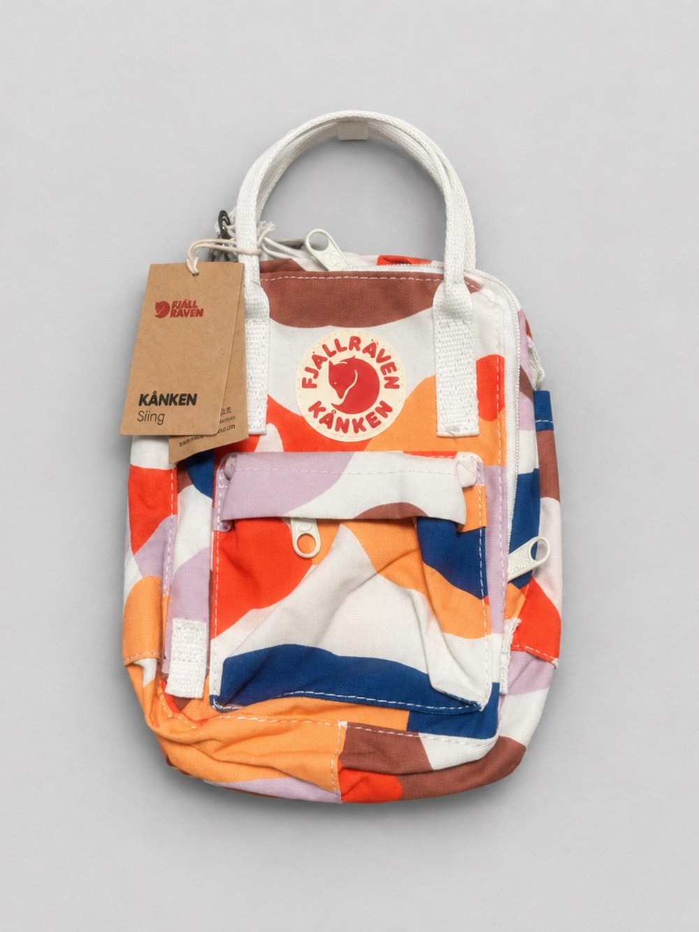 FJALLRAVEN KANKEN Sling 9-Inch Bag In Multicolor Print For Men or Women